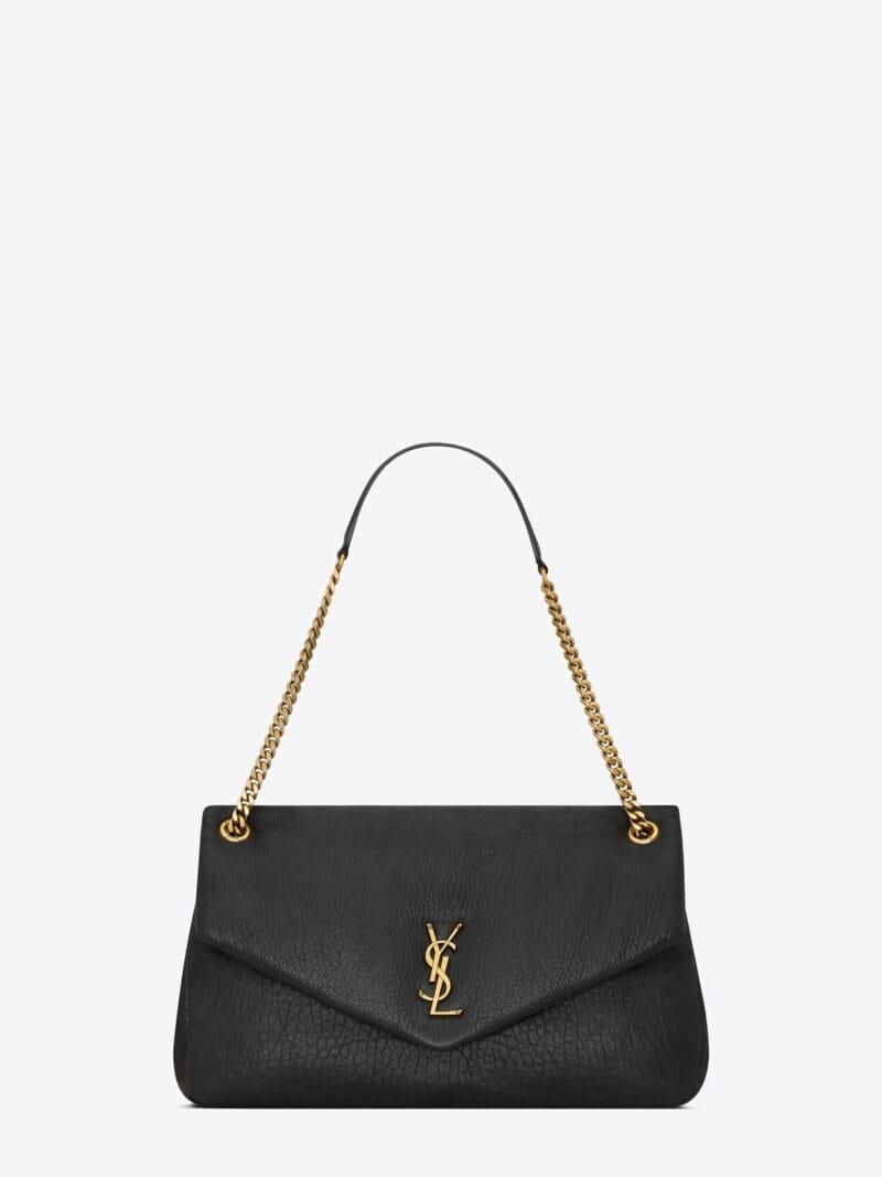 YSL calypso large in grained lambskin bags 777399AACYT1000