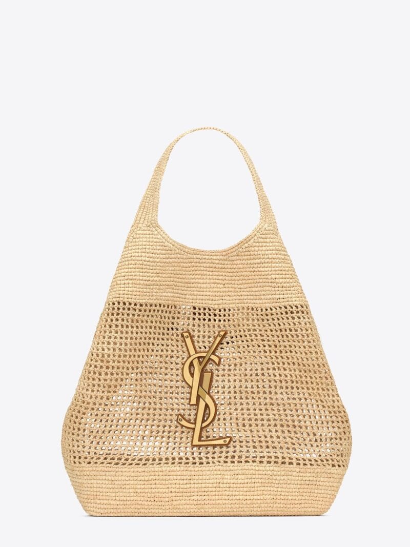 YSL icare in raffia bags 772191GAAEK2063