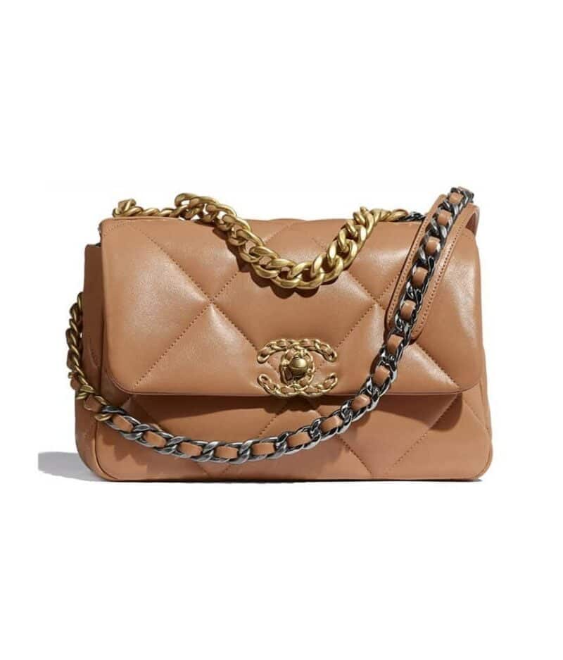 CHANEL 19 MAXI HANDBAG AS1162