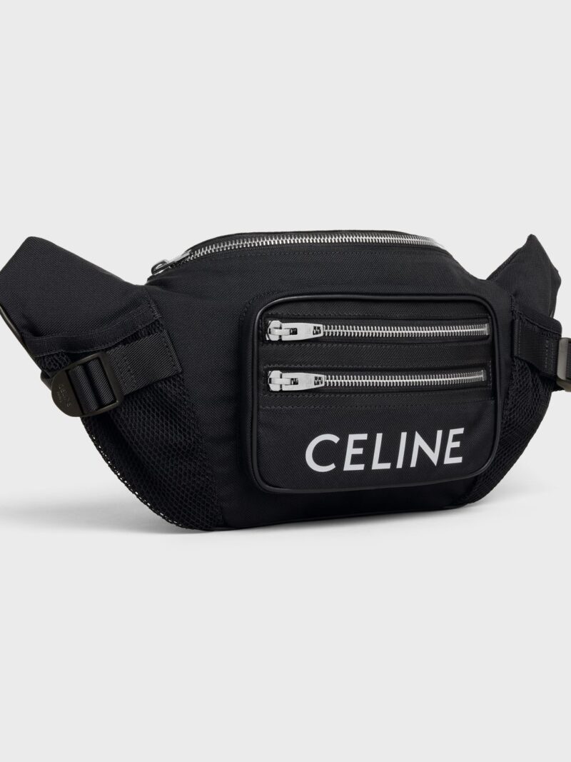 CELINE BELT BAG TREKKING IN NYLON WITH CELINE PRINT 198682DMT.38SI