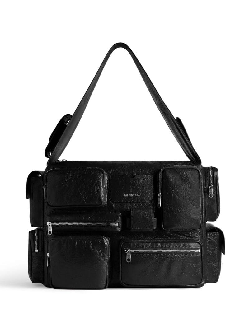 balenciaga uperbusy Large Sling Bag in Black 702168210C81000