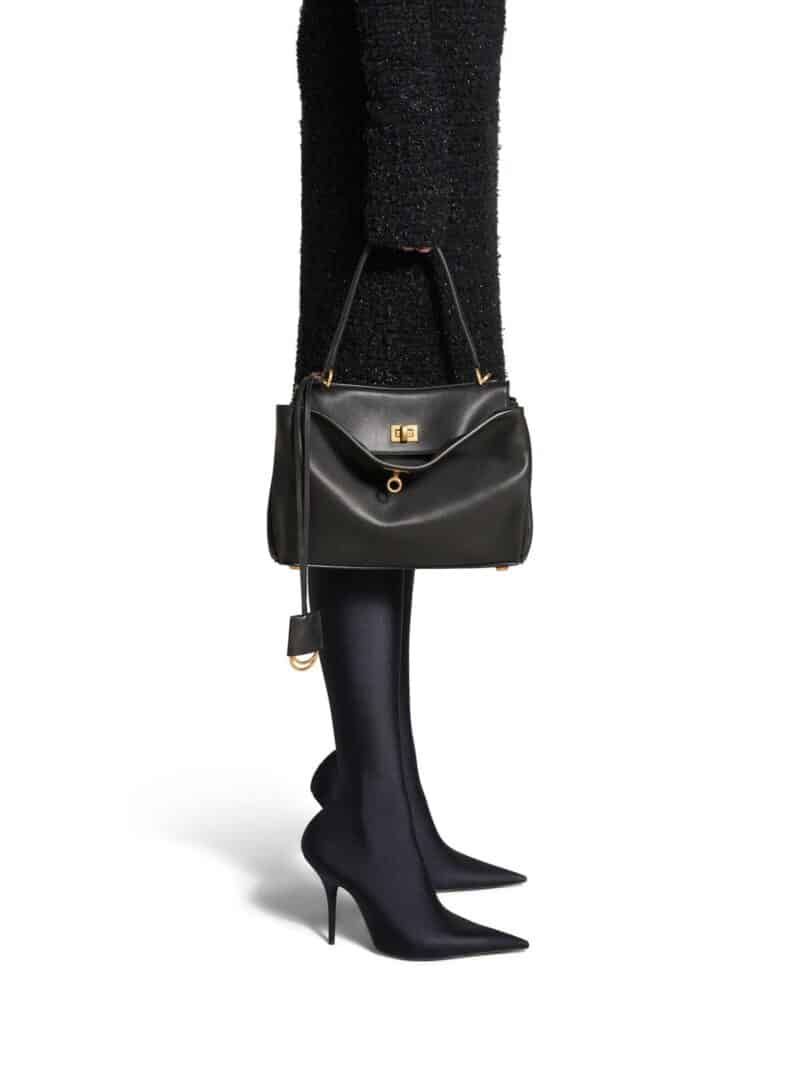 balenciaga Rodeo Small Handbag in Black 7897792AA4V1000