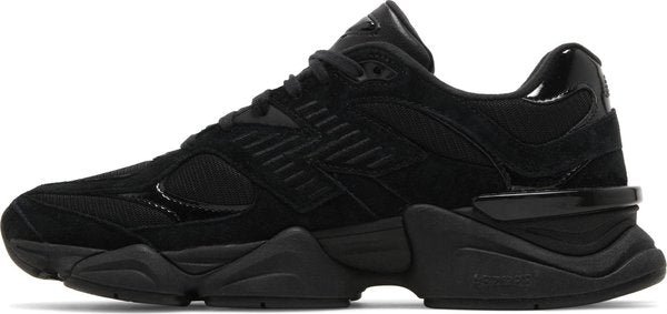 9060 'Triple Black Suede Patent'